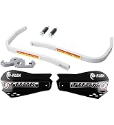 Tusk D-Flex Handguards with MX Shields Black 7/8" Bar Mounts