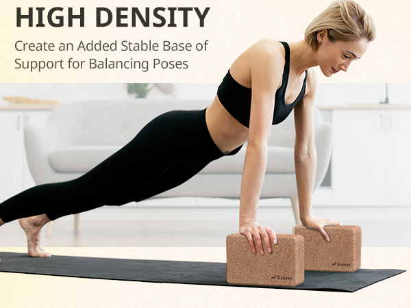 yoga blocks 2 pack