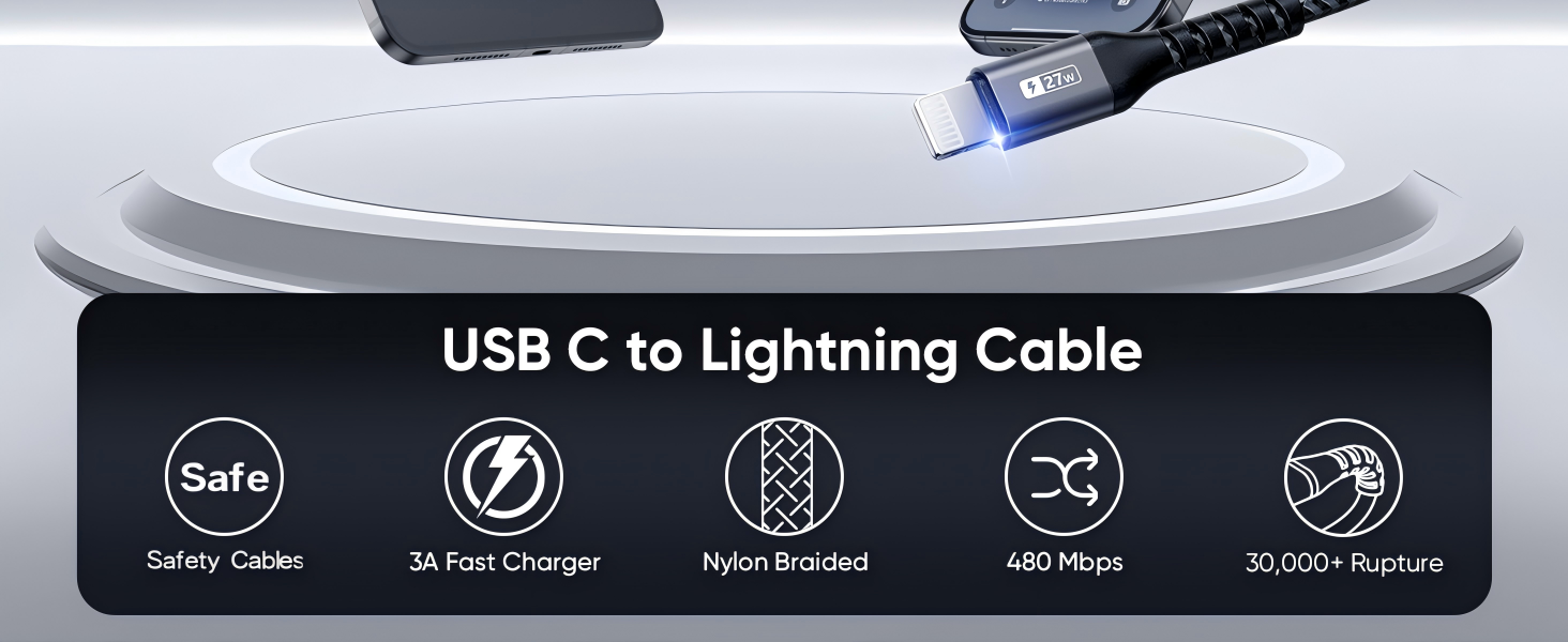 usb c to lightning cable