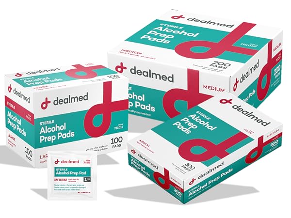 DEALMED ALOCHOL PREP PADS