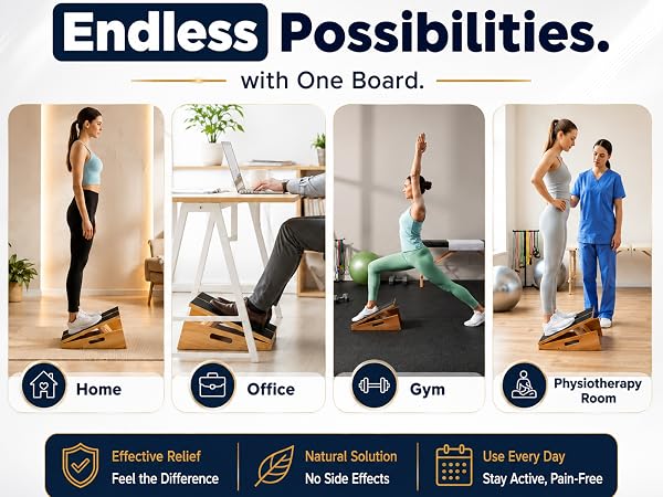 wooden slant board calf stretch stretch calf stretcher calf raise