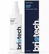 BRIOTECH Pierce Spray, Hypochlorous Acid, Gentle Piercing Aftercare, Calm Redness &amp; Itch, Reduce ...