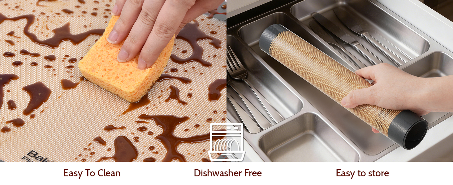 EASY TO CLEAN BAKING MAT