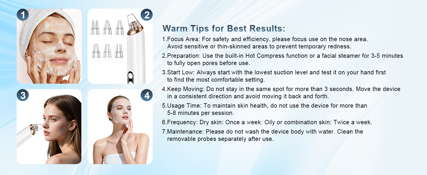 blackhead remover tools