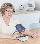 YONLO Blood Pressure Monitor, Automatic Upper Arm Blood Pressure Monitors for Home Use, 2 Blood P...