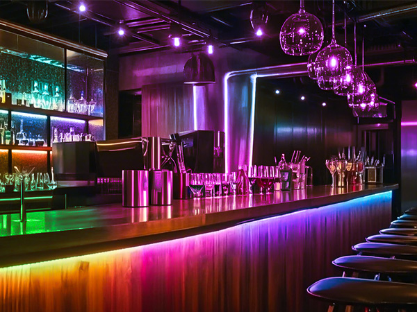 the neon bar at the new [ unused0 ]