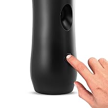 Timed spray settings with adjustable intervals and a button for extra fragrance bursts.