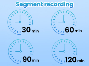 Segment recording