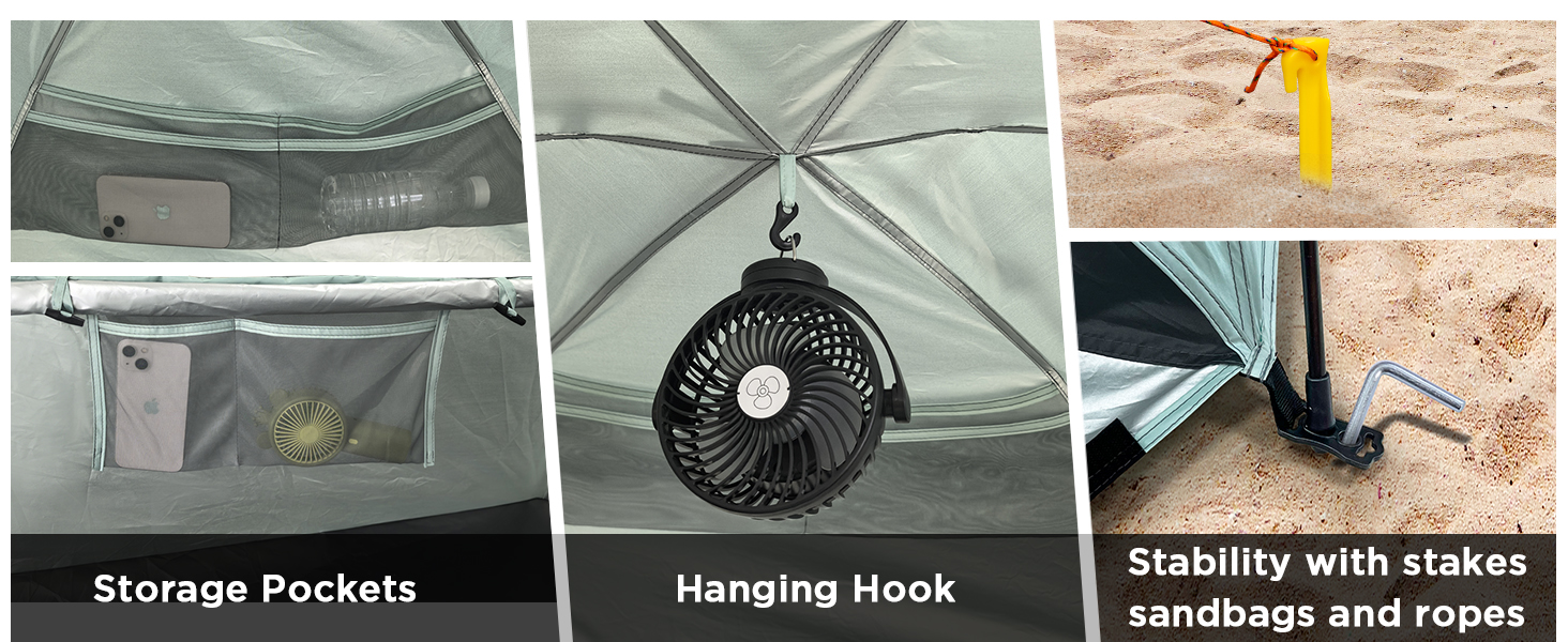 beach tent pop up shade