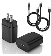 for Samsung Galaxy Super Fast Charging Cord Type C Charger,25w Charger USB C Block&10ft USBC to U...