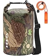 HEETA Waterproof Dry Bag for Women Men(Upgraded Version) 5L/10L/20L/30L/40L Roll Top Lightweight ...