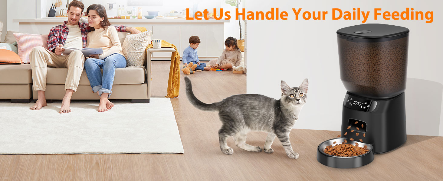 automatic cat feeder