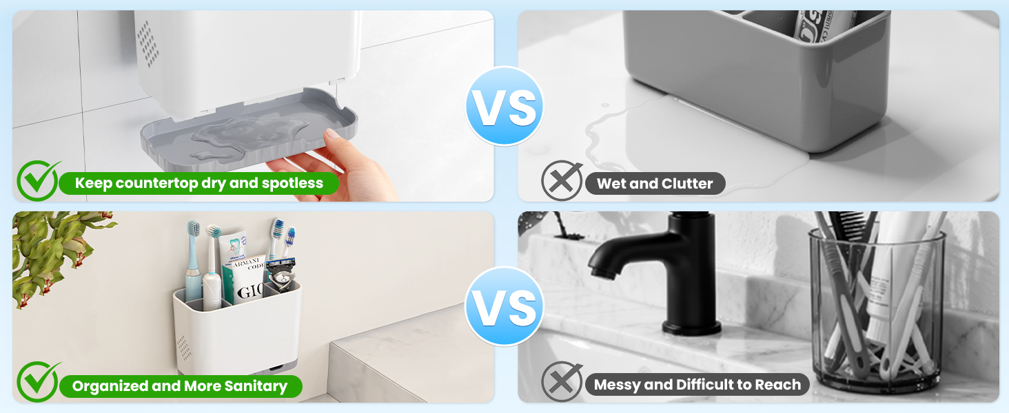 Easy to Install: No holes and no drill.