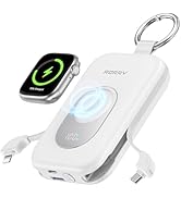 RORRY Portable Charger, 20000mAh PD 30W Portable Charger Power Bank with 2 Built-in Cables, Super...