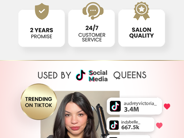 Curling Iron Premium A+ Content