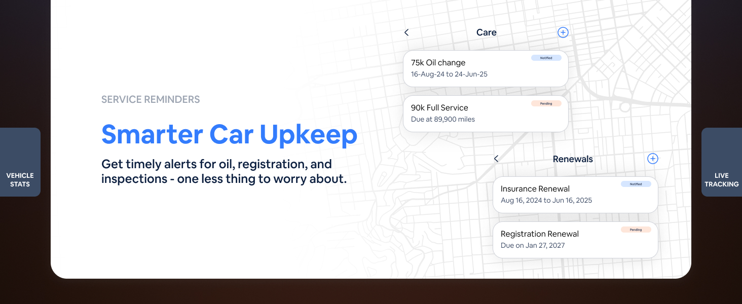 OBD2 GPS Tracker for Vehicles - Car Tracker Device Hidden with Vehicle Location