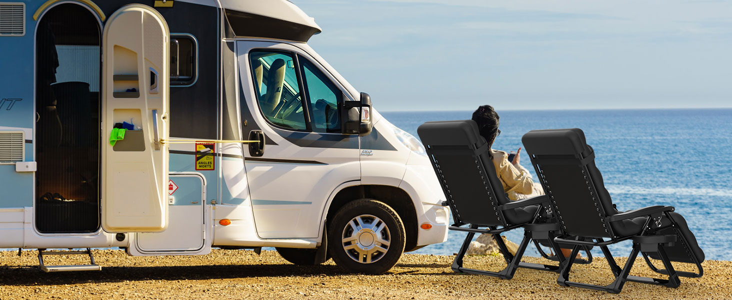 zero gravity lounge chair outdoor recliner chair anti gravity chair for patio lawn outdoor camping