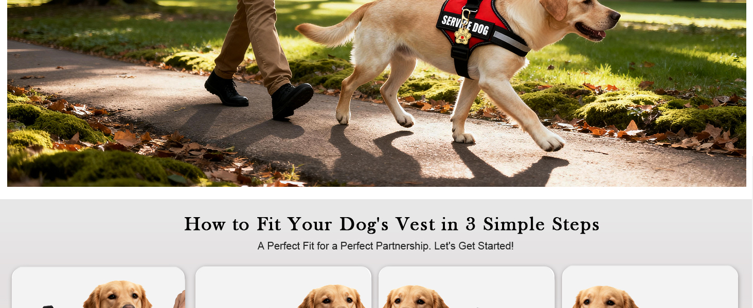 Opstin service dog vest size from xxs to xxxl