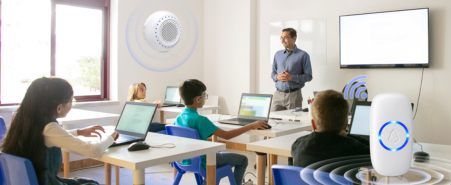 wireless doorbell for classroom