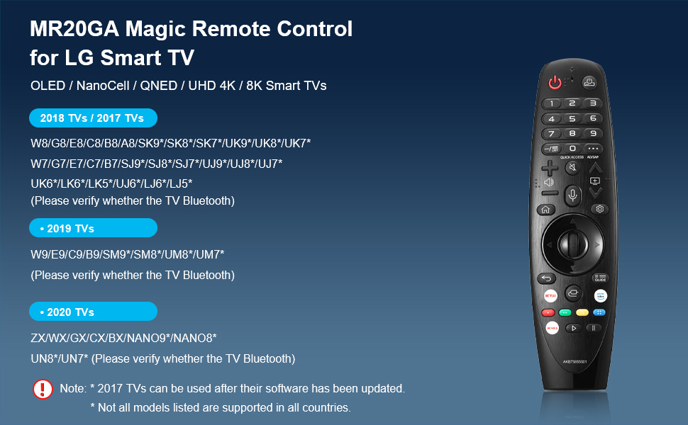 lg smart tv remote magic control lg tv remote replacement 2023 universal original alexa voice video