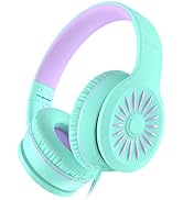 Elecder i45 On-Ear Headphones with Microphone - Foldable Stereo Bass Headphones with No-Tangle 1....