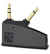 Toeasor Airplane Audio Adapter Flight Headphone Adapter Converter Compatible with Boes 700 QuietC...
