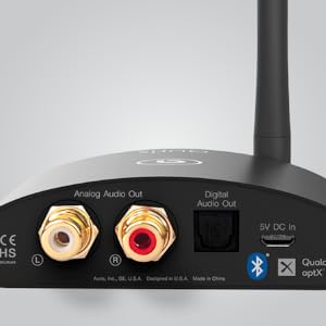 Bluetooth audio adapter, Bluetooth receiver, Bluetooth music receiver, Bluetooth DAC, Bluetooth 5