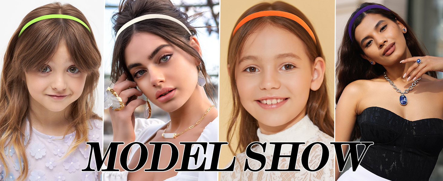 Thin Headbands For Women Girls
