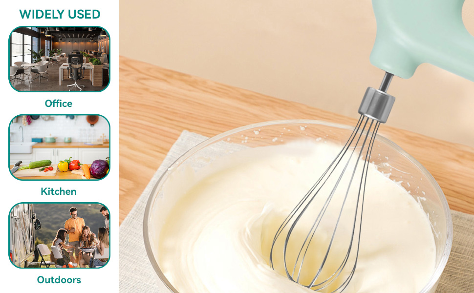 4 Speed Electric Hand Mixer Electric Whisk Egg Beater