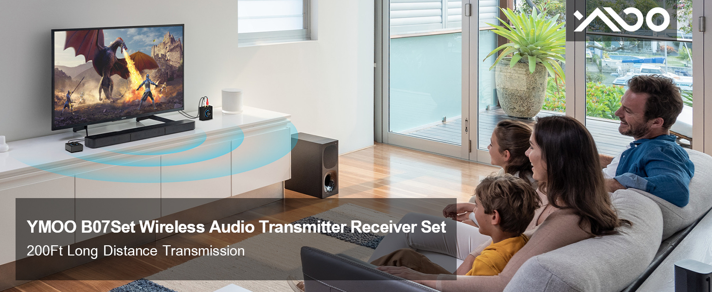 wireless audio transmitter and receiver