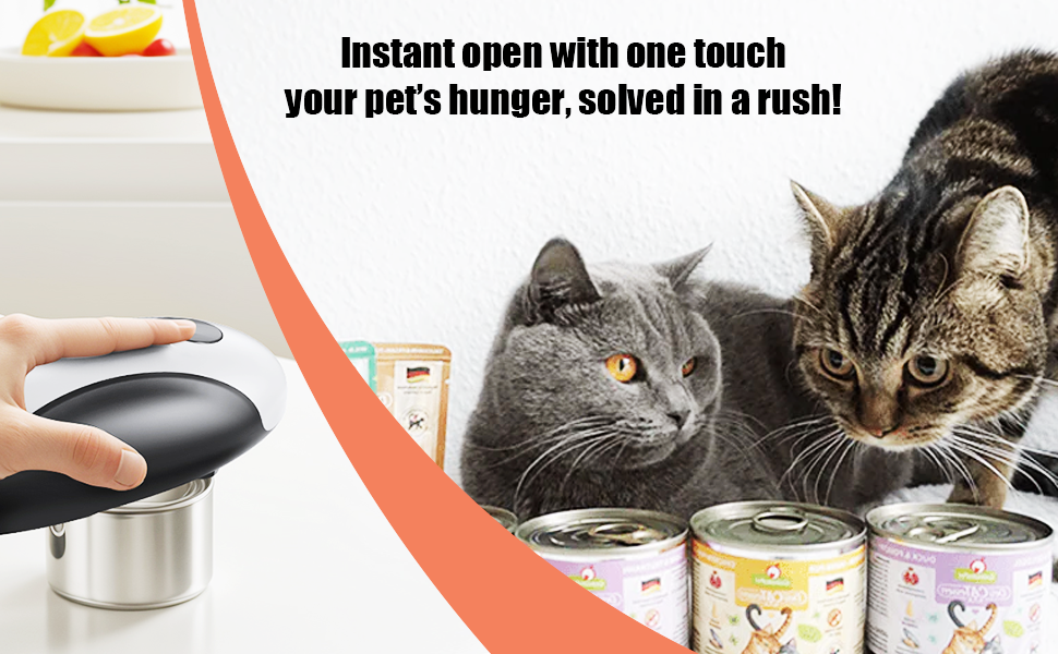 Open the pet can.