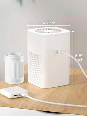 small air purifier, dust air purifier, air purifier with hepa filter, mini air purifier,