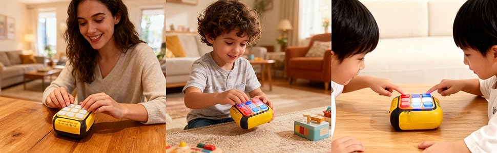 GZ05YU 6-in-1 Travel Puzzle Console