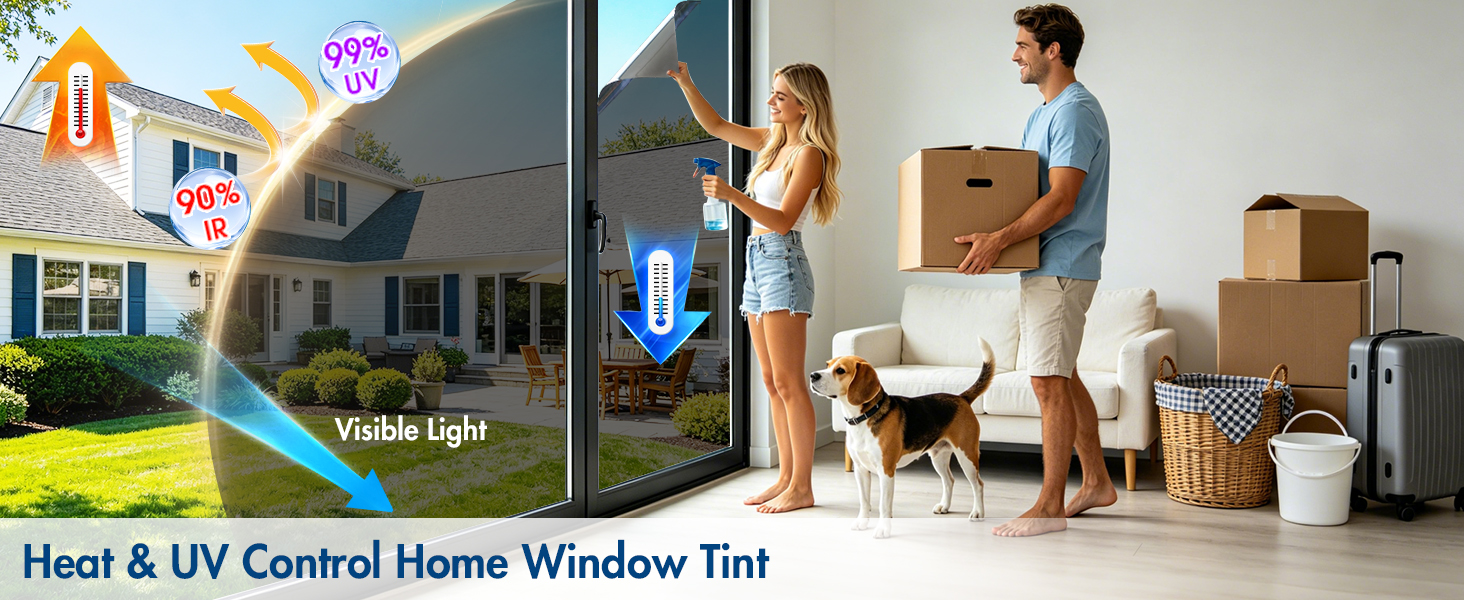 One way privacy window film