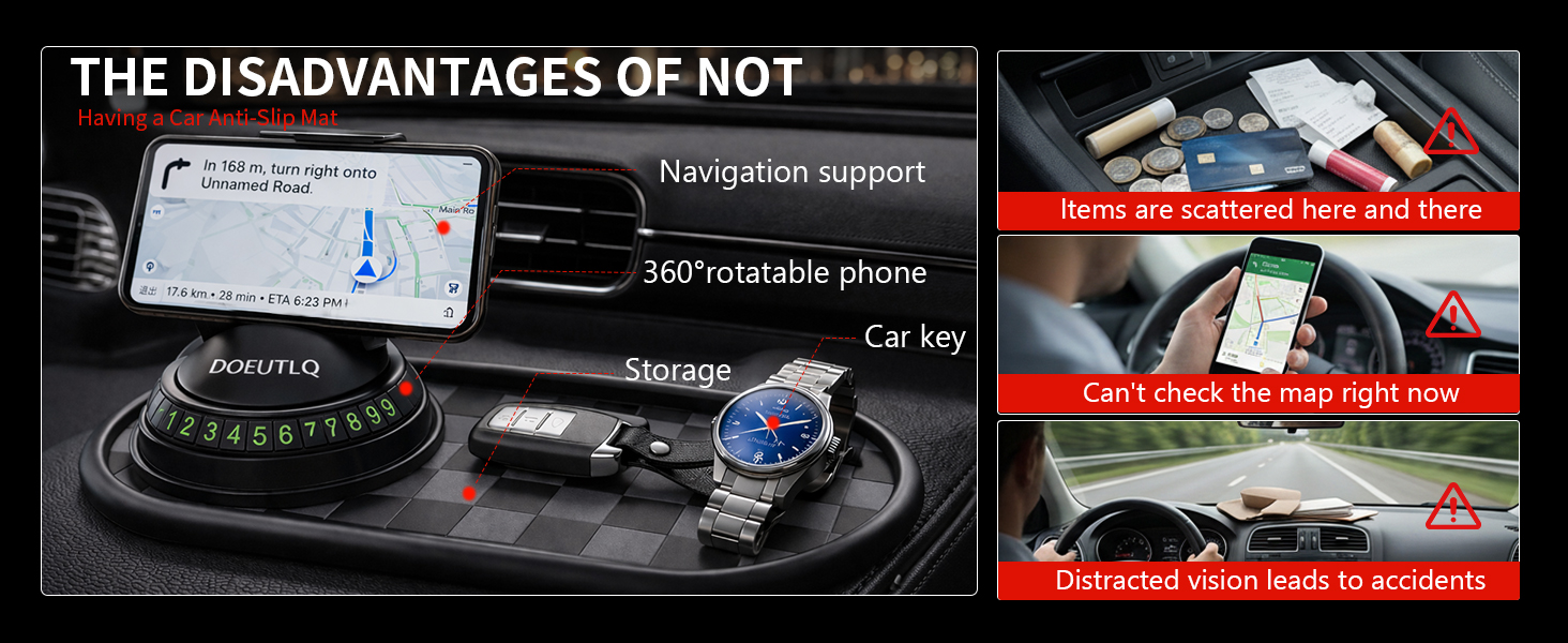 anti slip mat for car dashboard