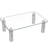 HEMUDU Monitor Stand Riser, 3 Height Adjustable Laptop Stand Riser , Monitor Stand Riser for PC, ...