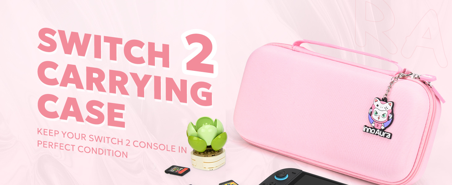 switch 2 case pink