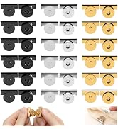 MVRPOWER 18 Sets Magnetic Snaps, No-Sew Closure Magnetic Buttons for Bags Purses Totes Clothes Le...