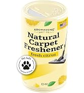 Aromasong Carpet Deodorizer Powder- 100% Natural Citrus Carpet Freshener - Safe For Pets - Carpet...