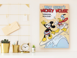Disney Mickey Mouse Classic Covers Canvas Wall Art