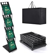 Estleys Trade Show Literature Stand Display Rack, Magazine Brochure Catalog Display Stand, Magazi...