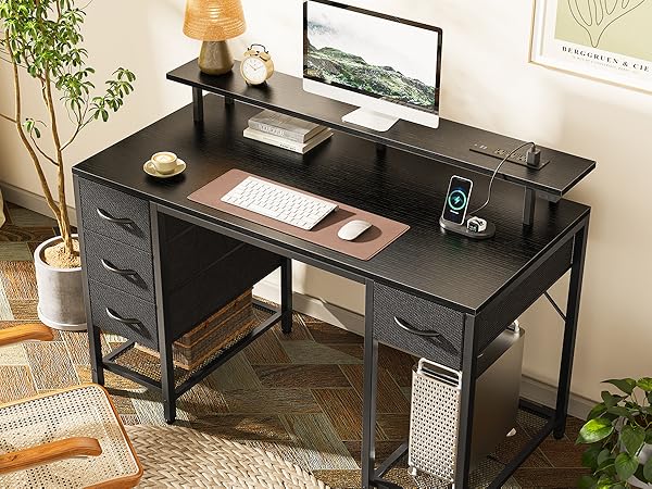 desk with drawers