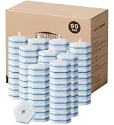 ECLINSO 90 Count Toilet Wand Refills For Clorox Toilet Wand, High-Density Disposable Toilets Brus...