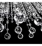 Clear Crystal Beads Hanging Wedding Decorations for centerpieces Beads Garland Curtain Chandelier...