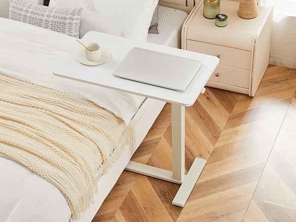 Overbed Bedside Rolling Laptop Table for Home &amp; Medical
