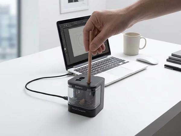 DUAL POWER PENCIL SHARPENER