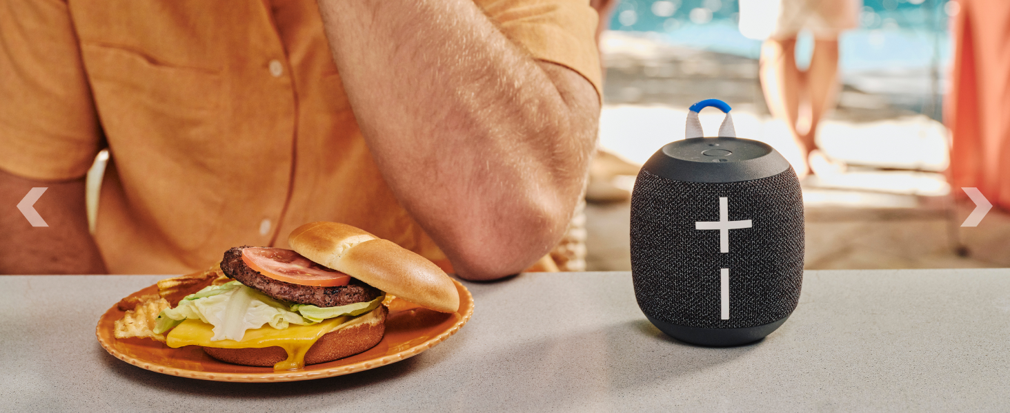 Ultimate Ears WONDERBOOM 4 Portable Waterproof Bluetooth Speaker With Big Bass and 360-Degree Sound