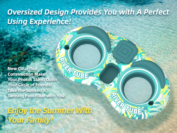 Deluxe Pool Tube for Summer Relaxation