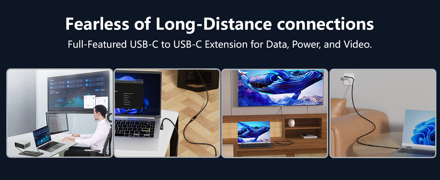 USB C Extension Cable