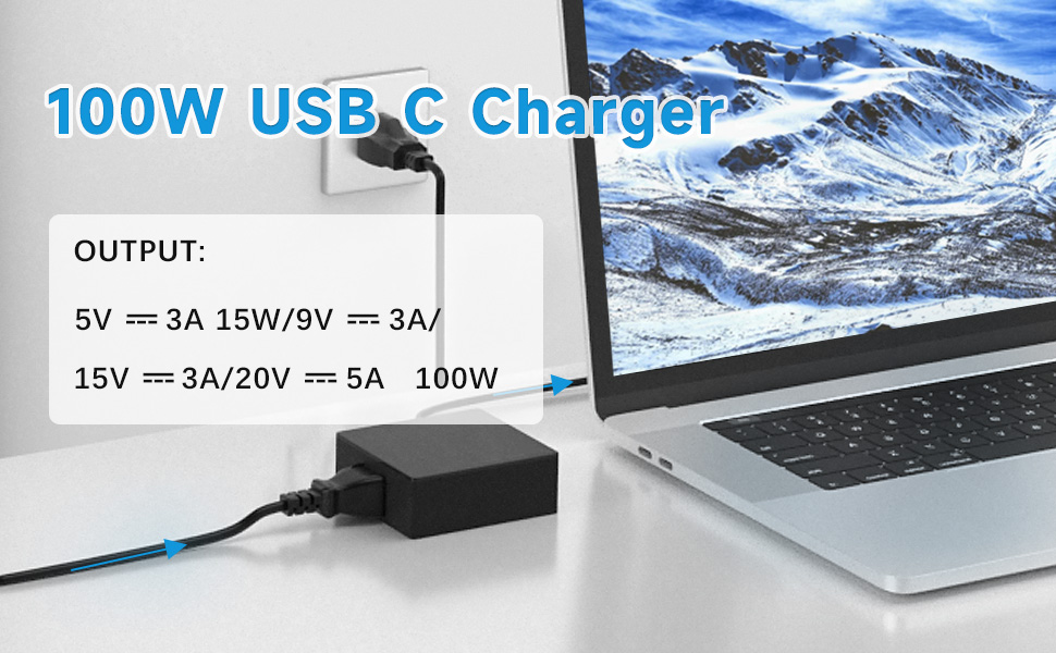 Compatible with ASUS 100W Charger